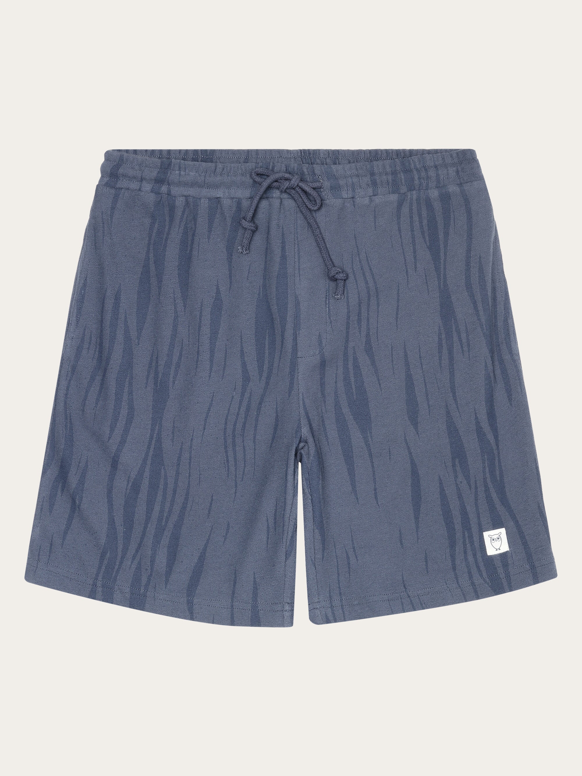【GATELESS】BOUCLE SHORTS FIG loose fit Northern Lights bouclé shorts - GOTS/Vegan