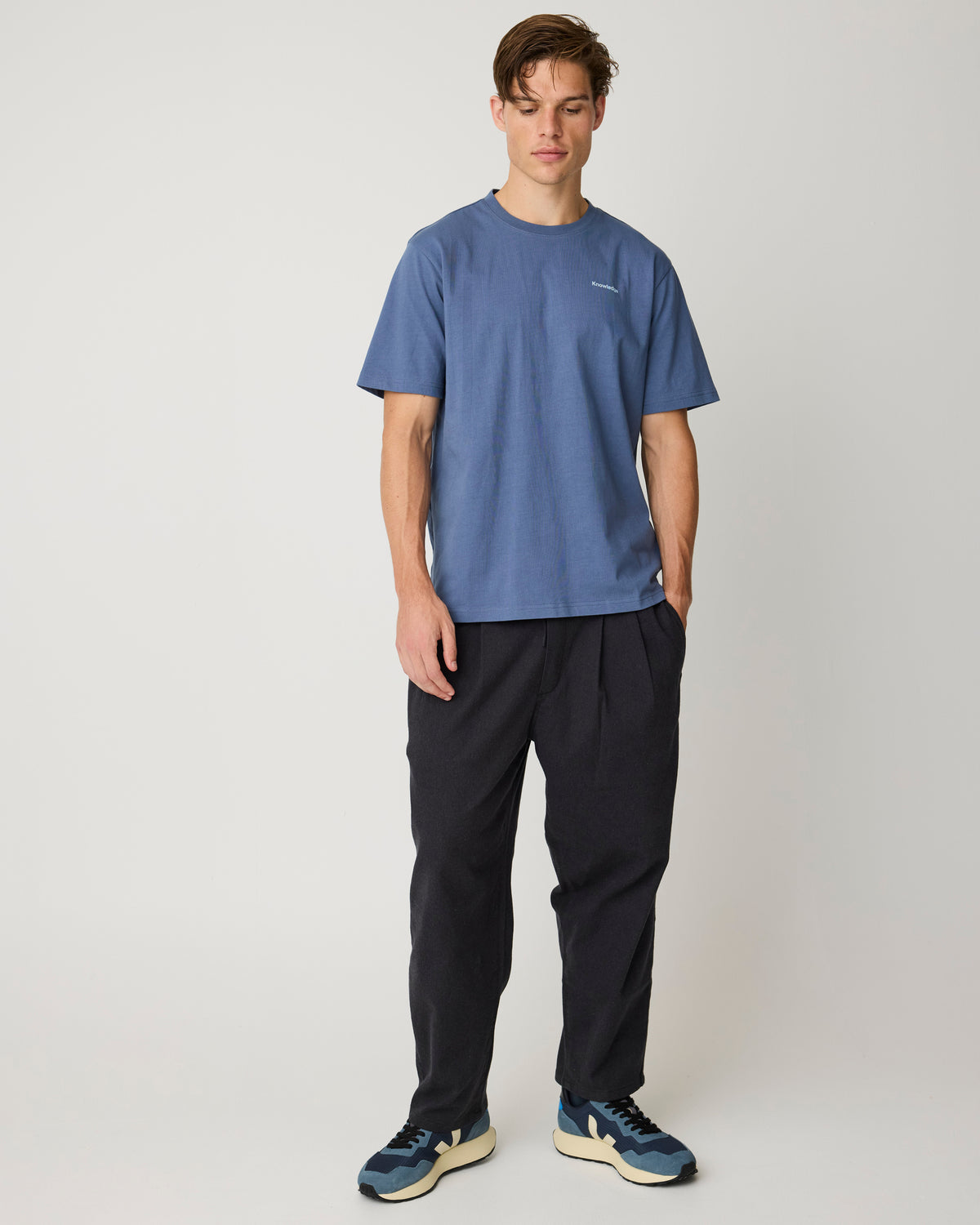 Ozone relaxed flannel pant - Night Sky