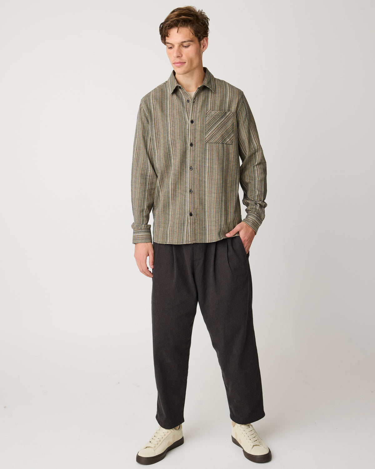 Dune regular check shirt - Multi check