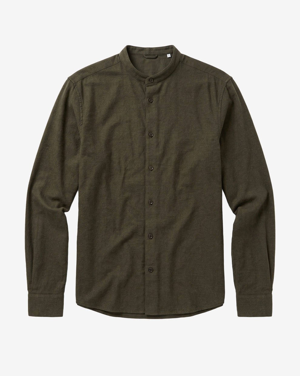 KnowledgeCotton Apparel - MEN Arch regular flannel shirt Shirts 1090 Forest Night