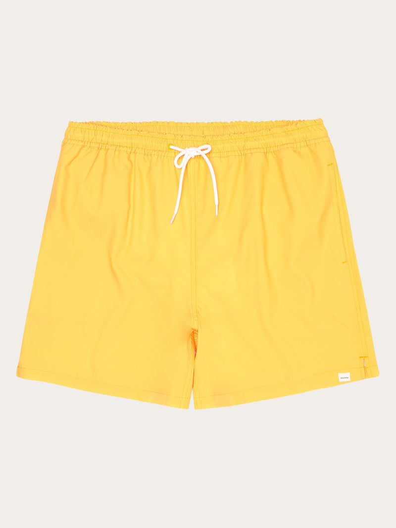 KnowledgeCotton Apparel - MEN BAY stretch swimshorts Swimshorts 1482 Yarrow