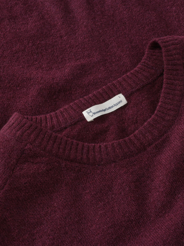 KnowledgeCotton Apparel - MEN Basic o-neck knit Knits 1281 Fig