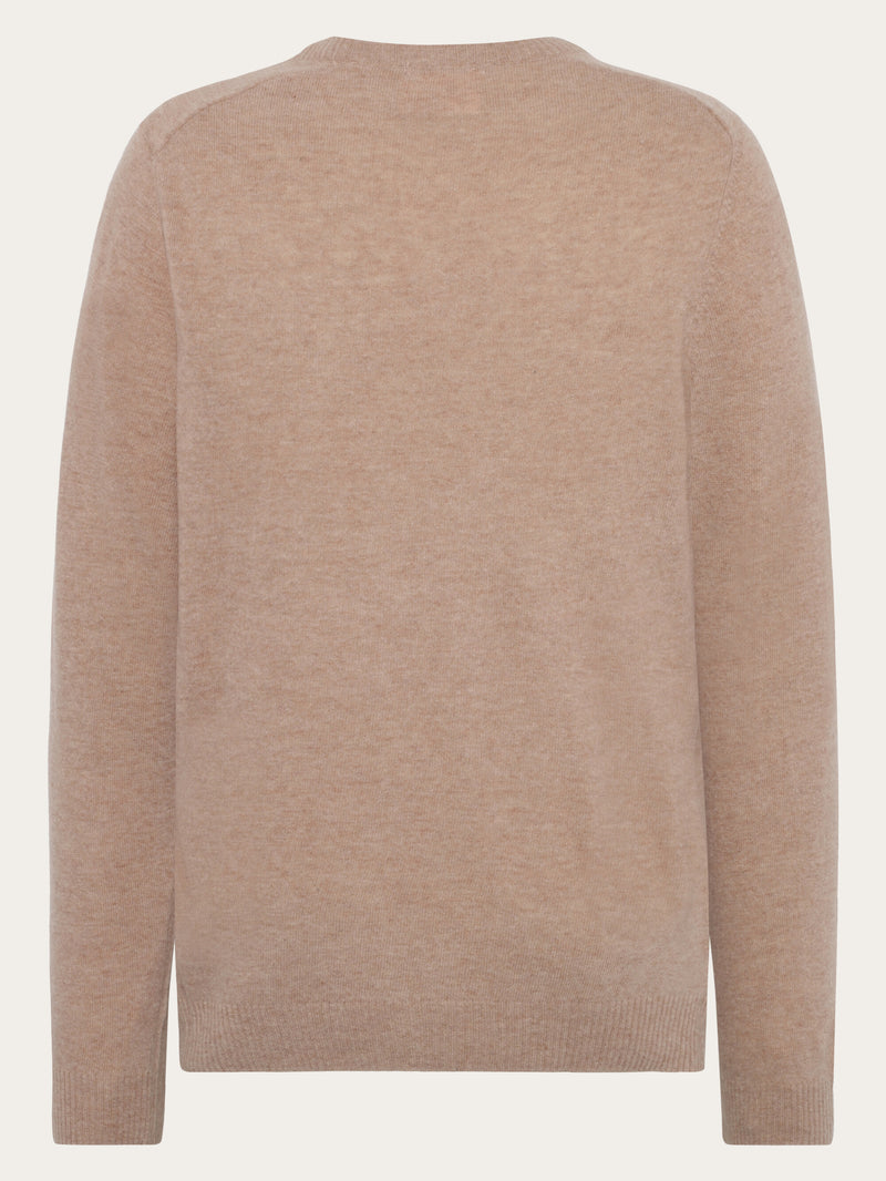 KnowledgeCotton Apparel - MEN Basic o-neck knit Knits 1336 Kelp melange