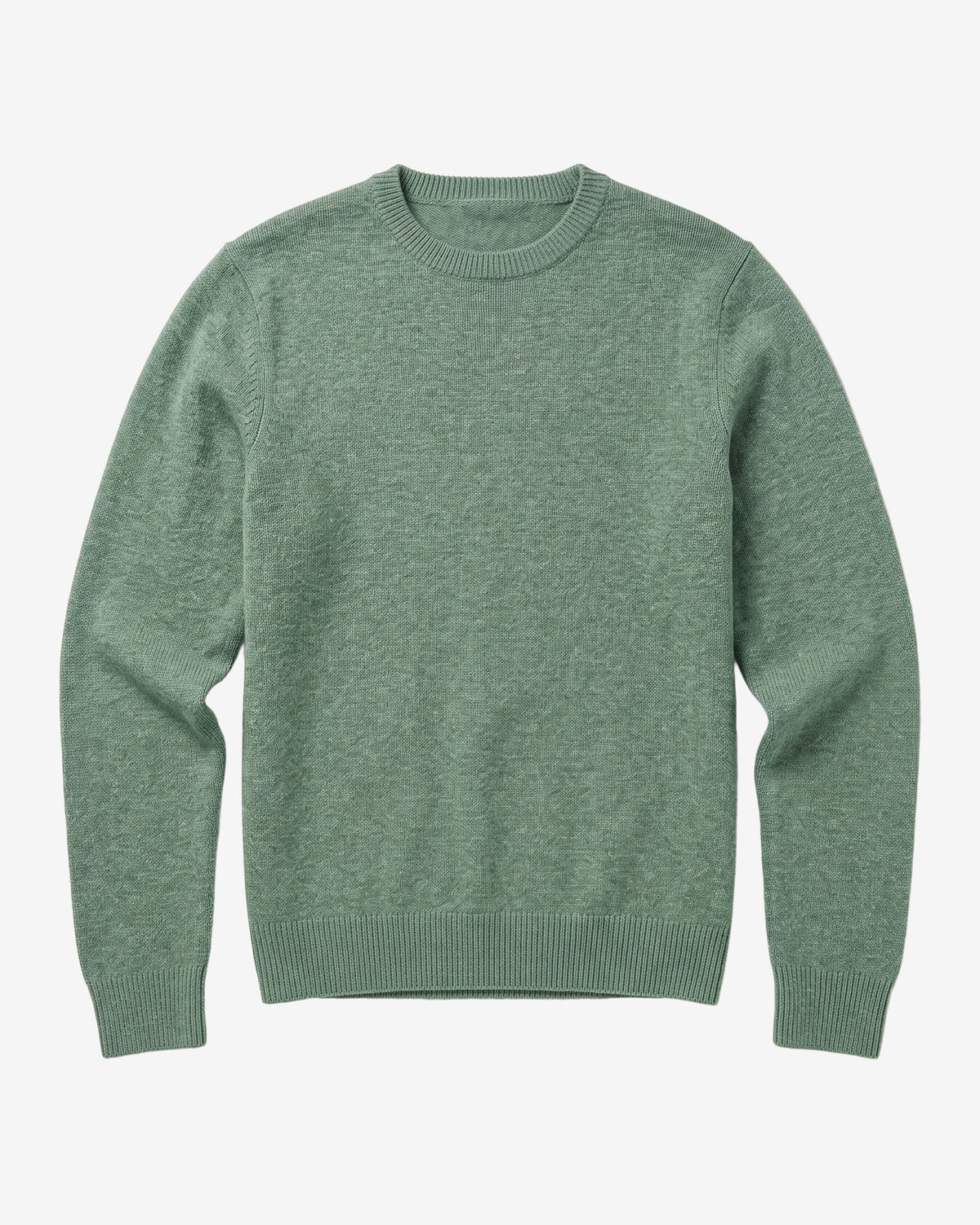 KnowledgeCotton Apparel - MEN Basic o-neck knit Knits 1396 Lily Pad
