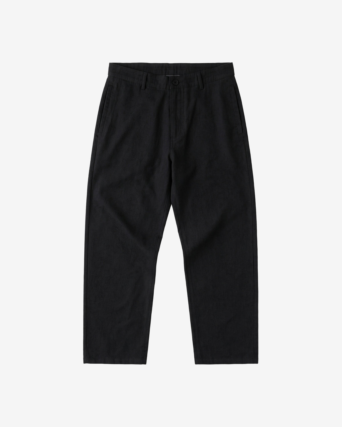 KnowledgeCotton Apparel - WMN Bloom barrel flannel pants Pants 1487 Chocolate Torte