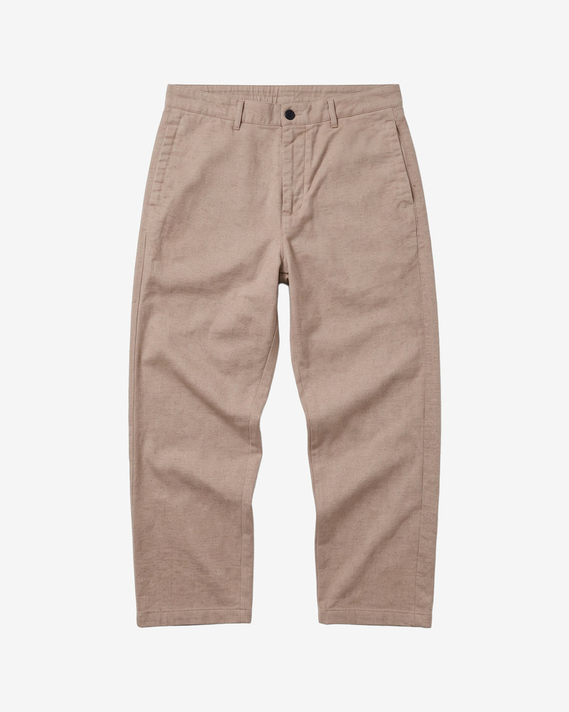 KnowledgeCotton Apparel - WMN Bloom barrel flannel pants Pants 1499 Lion