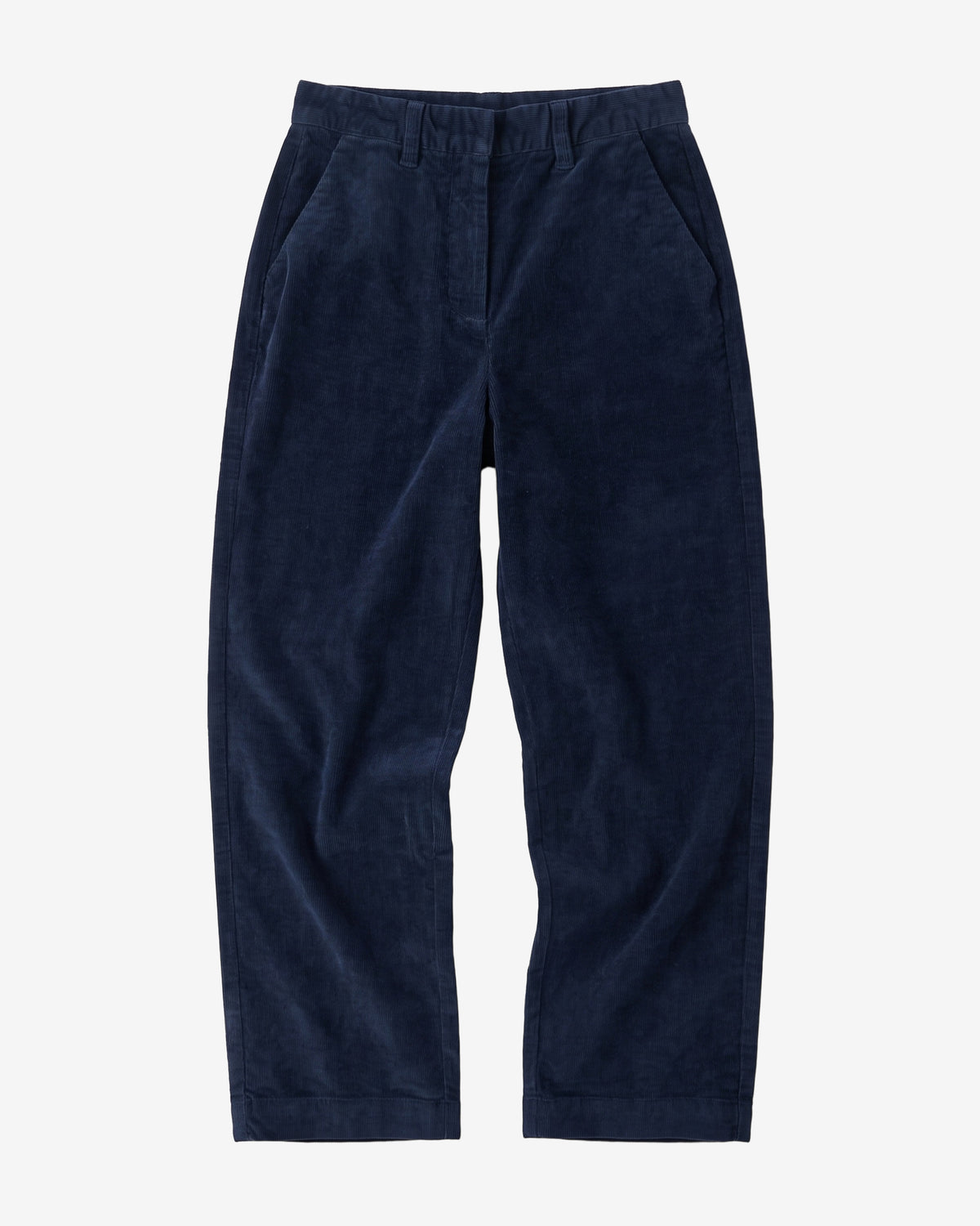 KnowledgeCotton Apparel - WMN Bora wide corduroy pant Pants 1412 Night Sky