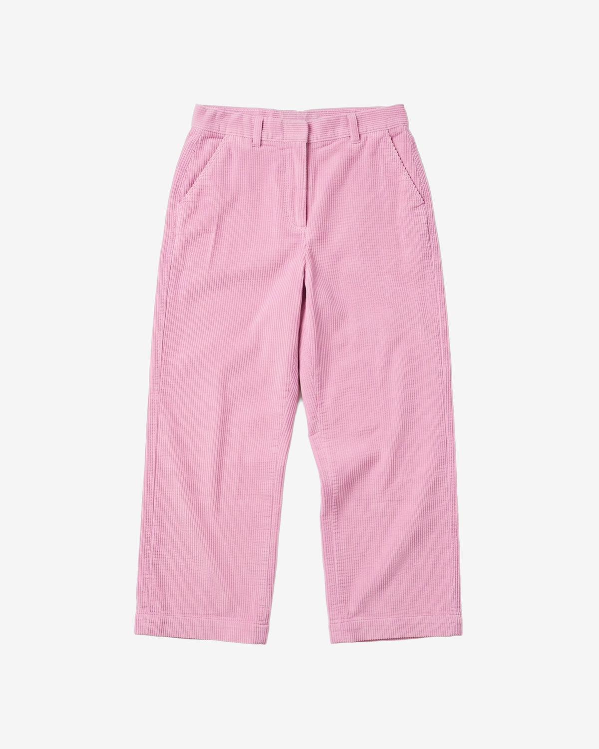 KnowledgeCotton Apparel - WMN Bora wide corduroy pants Pants 1503 Orchid Haze