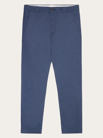 KnowledgeCotton Apparel - MEN Chuck regular canvas pants Pants 1226 Vintage Indigo