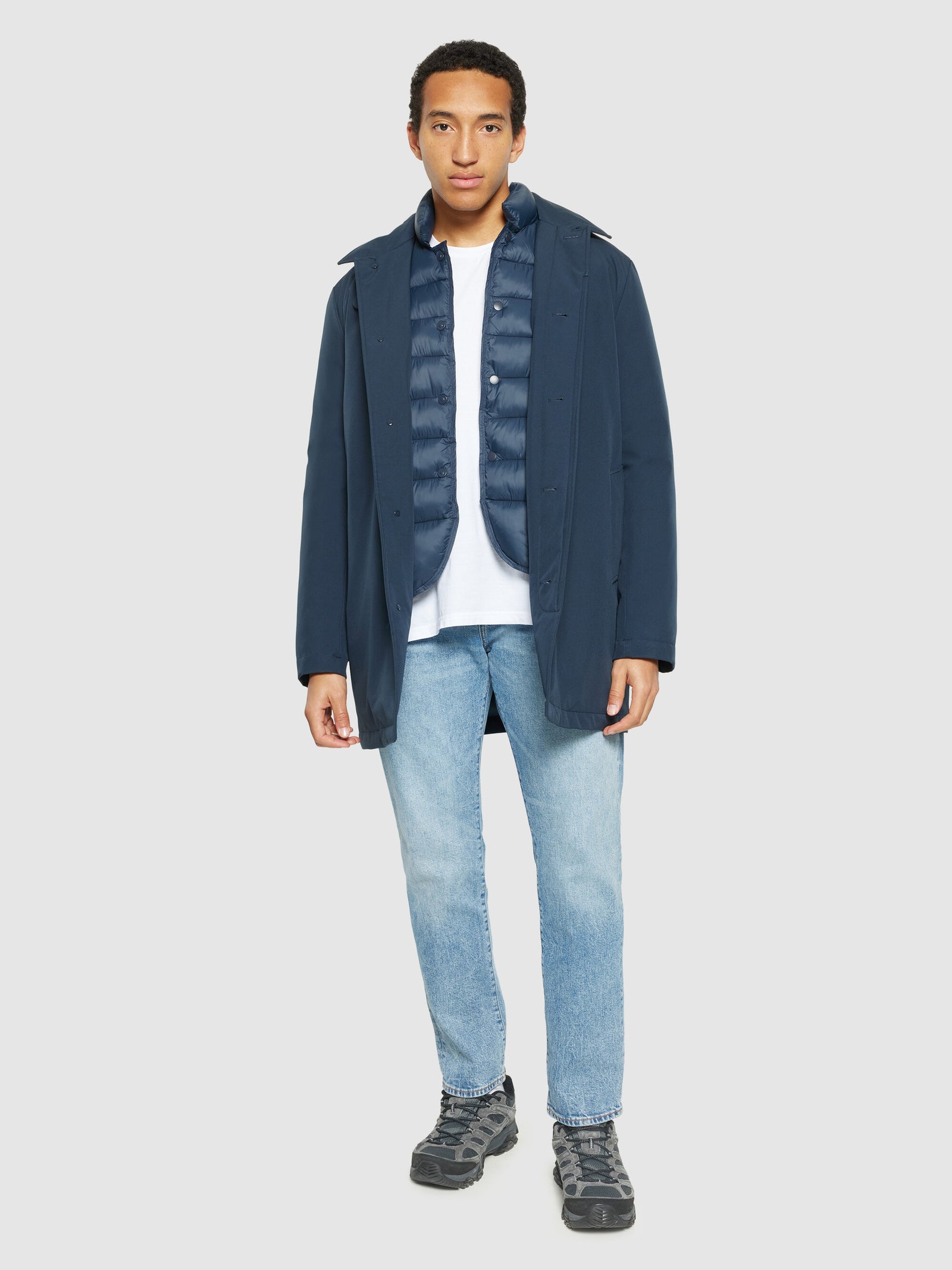 Køb Climate Shell Carcoat Jacket GRS - Total Eclipse - fra