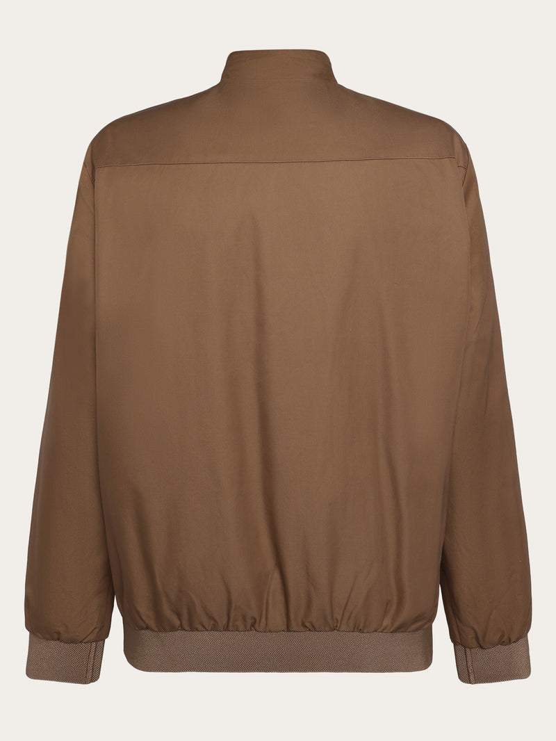 KnowledgeCotton Apparel - MEN Canvas Light shell bomber jacket - GOTS/Vegan Jackets 1019 Tuffet