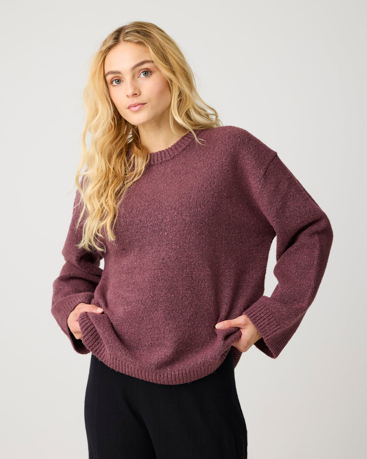KnowledgeCotton Apparel - WMN Cashmere skirt Skirts 1300 Black Jet