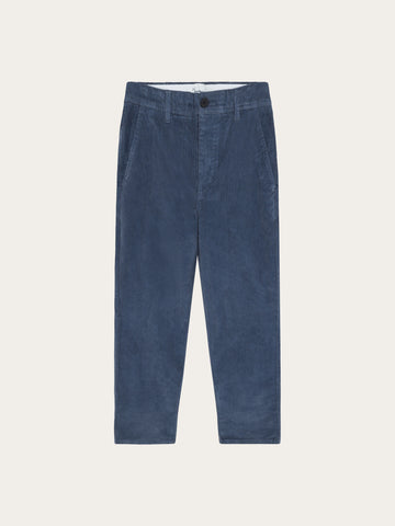 KnowledgeCotton Apparel - MEN Chuck regular corduroy pants Pants 1226 Vintage Indigo