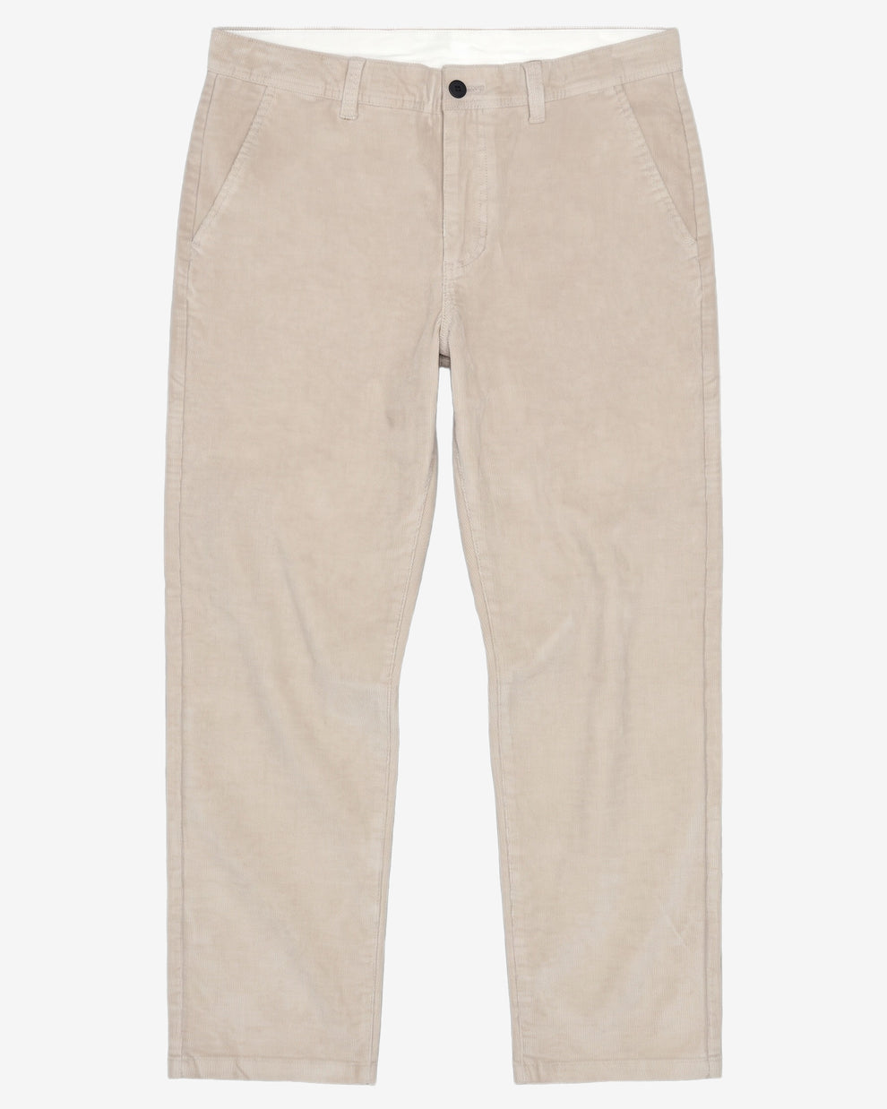KnowledgeCotton Apparel - MEN Chuck regular corduroy pants Pants 1228 Light feather gray