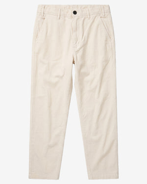 KnowledgeCotton Apparel - MEN Chuck regular corduroy pants Pants 1387 Egret
