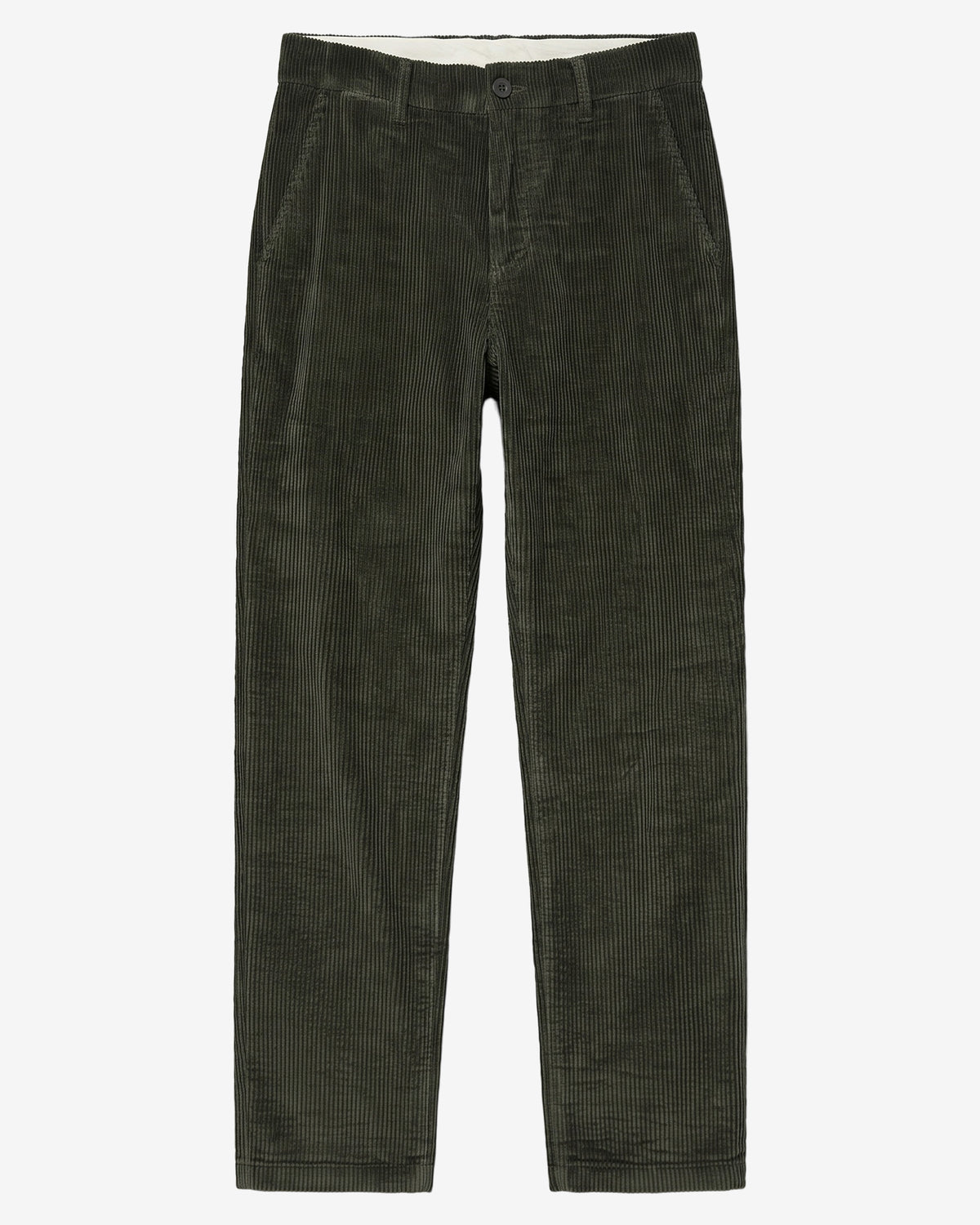 KnowledgeCotton Apparel - MEN Chuck regular corduroy pants Pants 1090 Forest Night