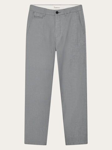 KnowledgeCotton Apparel - MEN Chuck regular twill pants Pants 1412 Night Sky
