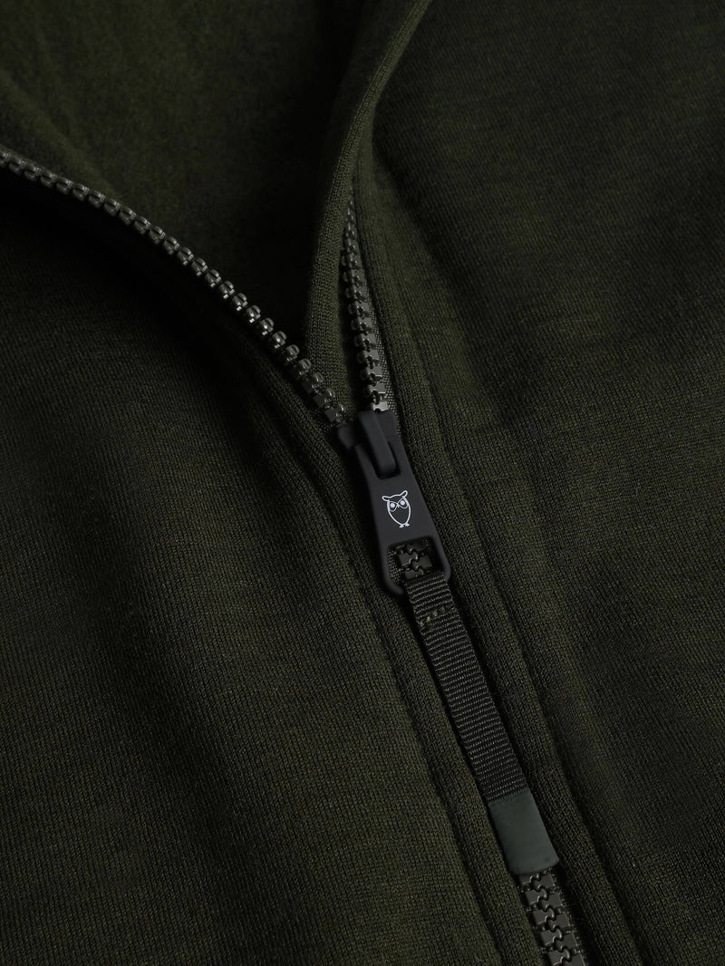 KnowledgeCotton Apparel - MEN Dynamic Wool 320 Fleece sweat - RWS Fleeces 1090 Forrest Night