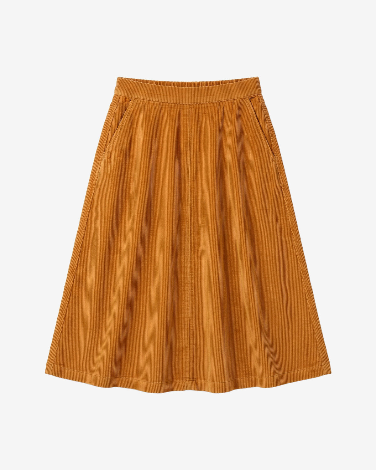 KnowledgeCotton Apparel - WMN Corduroy skirt Skirts 1499 Lion