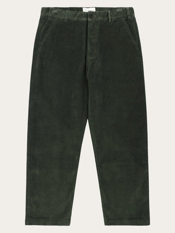 KnowledgeCotton Apparel - MEN FLINT wide corduroy chino pants Pants 1090 Forrest Night