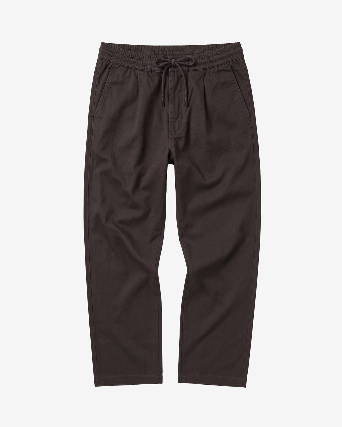 KnowledgeCotton Apparel - MEN Fig comfort canvas pants Pants 1487 Chocolate Torte
