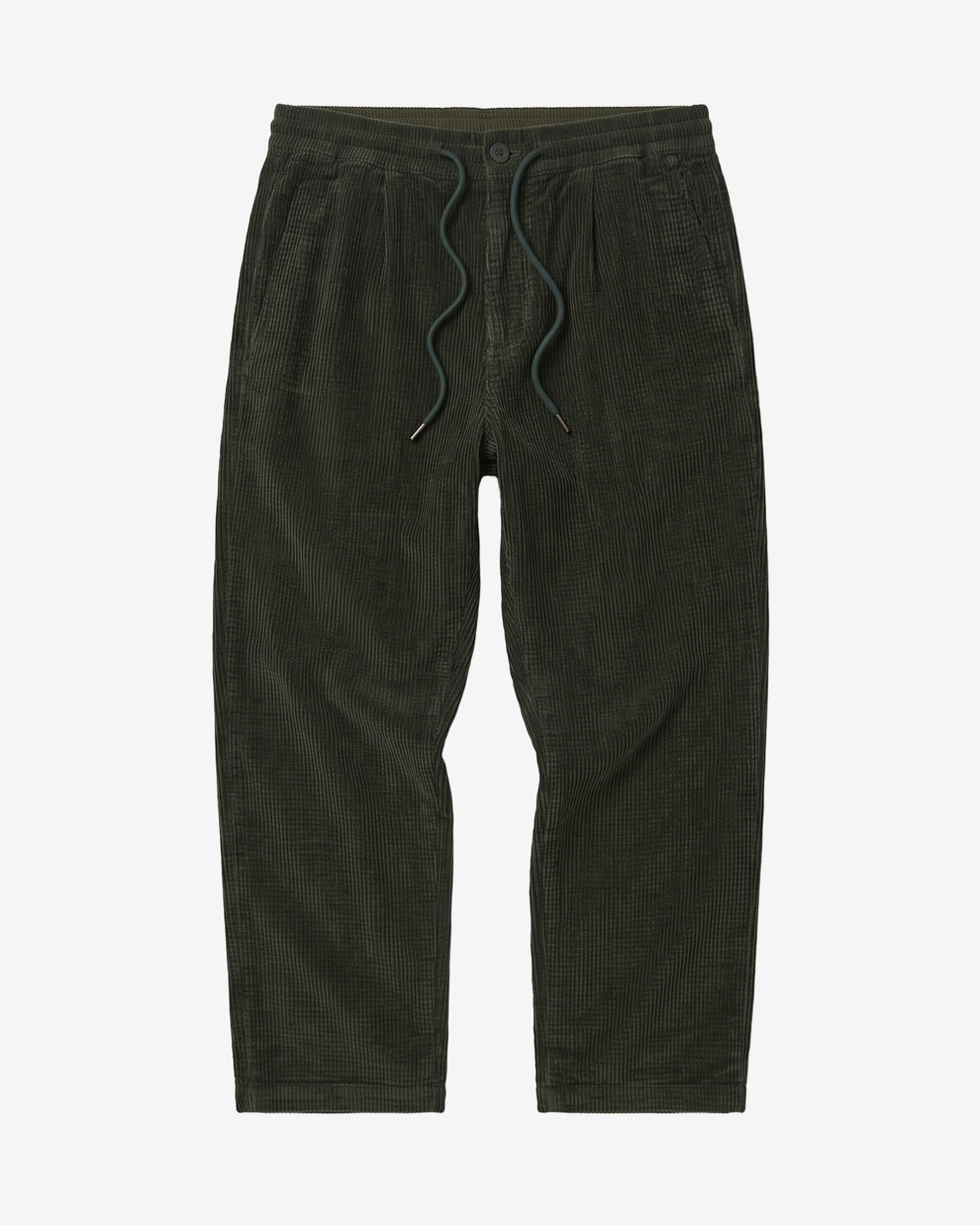 KnowledgeCotton Apparel - MEN Fig comfort corduroy pants Pants 1090 Forest Night