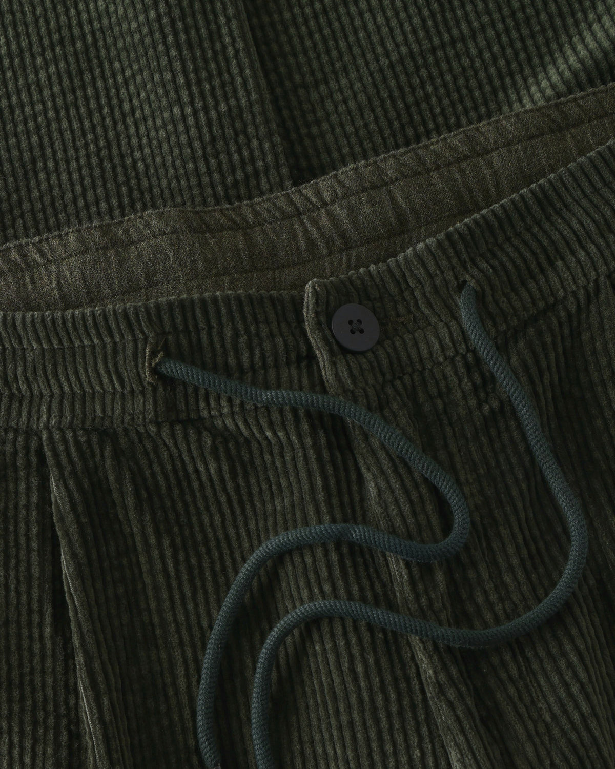 KnowledgeCotton Apparel - MEN Fig comfort corduroy pants Pants 1090 Forest Night