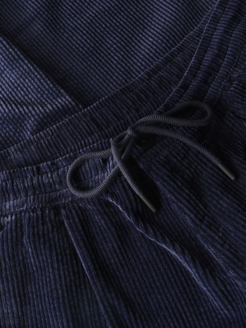 KnowledgeCotton Apparel - MEN Fig comfort corduroy pants Pants 1412 Night Sky