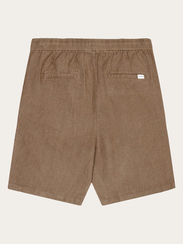 KnowledgeCotton Apparel - MEN Loose Linen shorts Shorts 1019 Tuffet