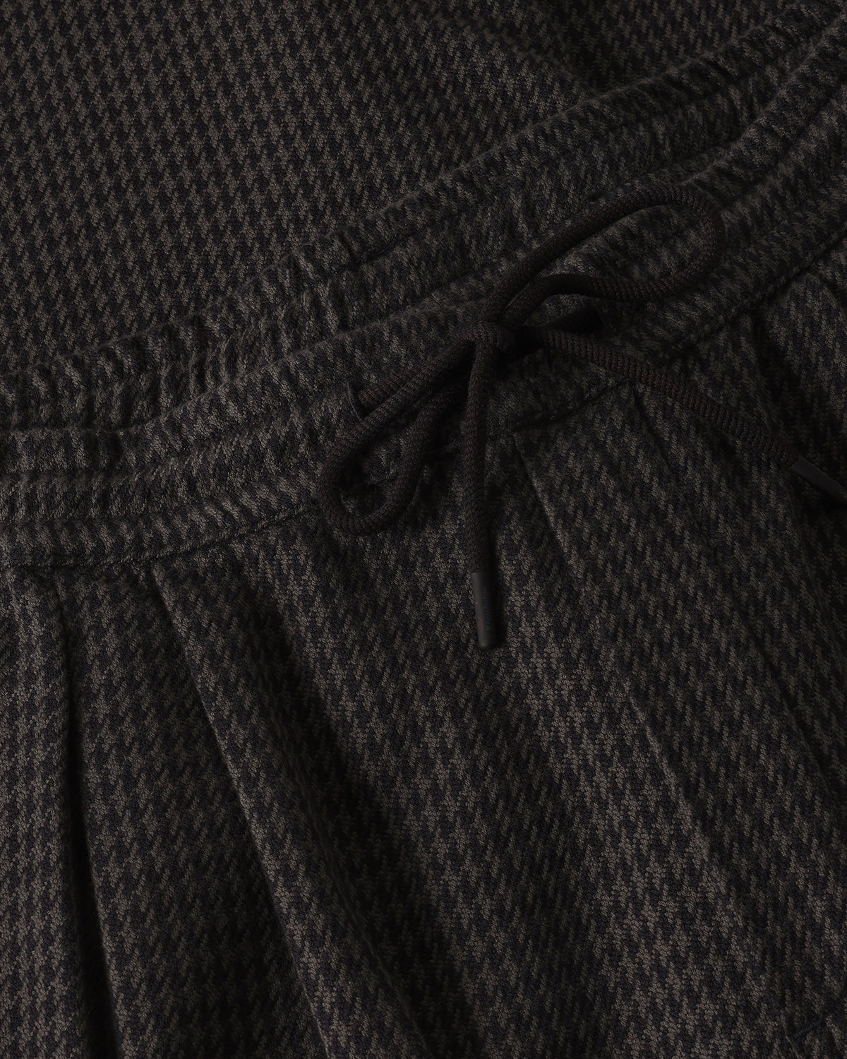 KnowledgeCotton Apparel - MEN Ozone relaxed houndtooth pant Pants 7031 Grey check