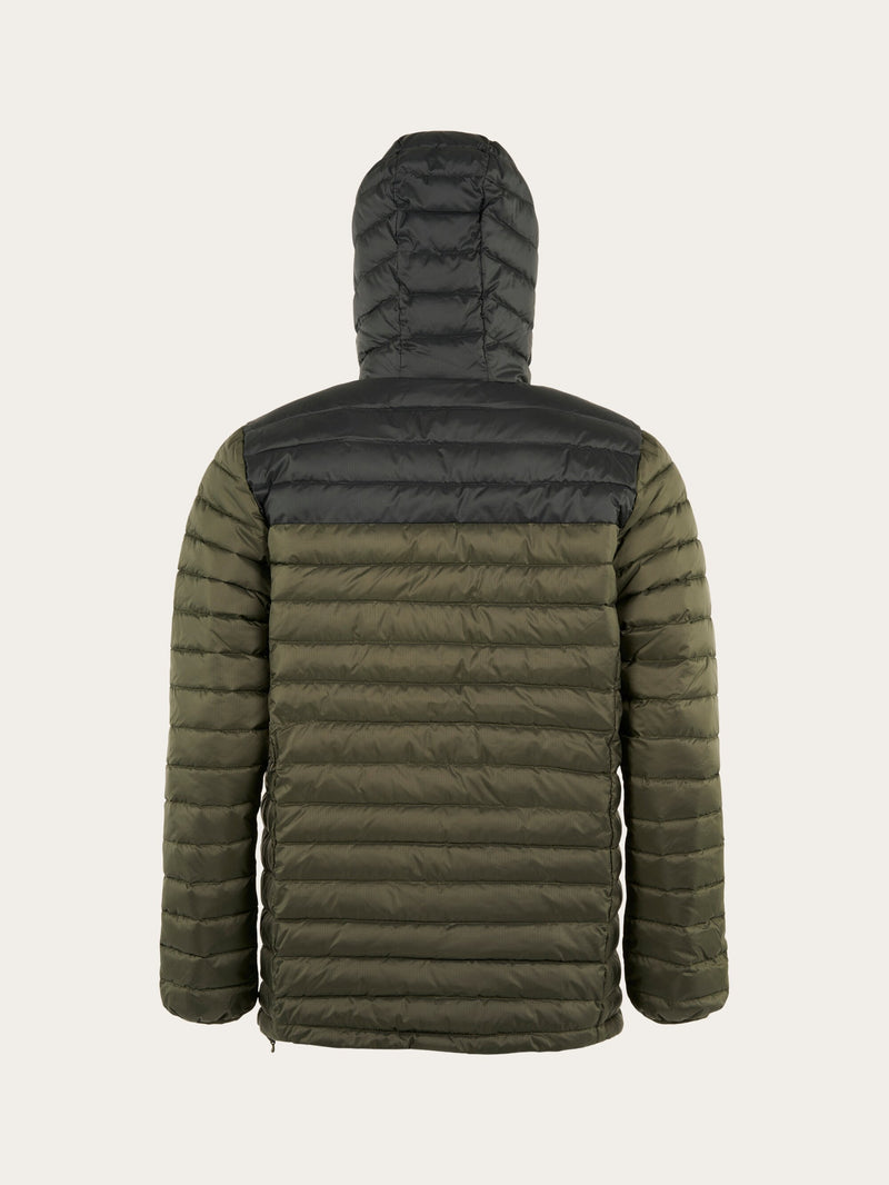 KnowledgeCotton Apparel - MEN REPREVE ™ rib stop quilted Jacket THERMO ACTIVE™ Jackets 1090 Forrest Night