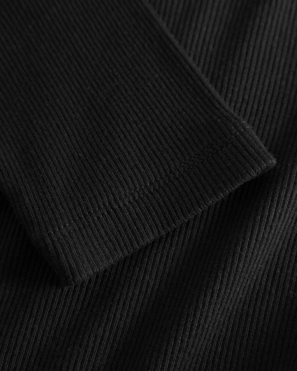 KnowledgeCotton Apparel - WMN Rib t-shirt T-shirts 1300 Black Jet