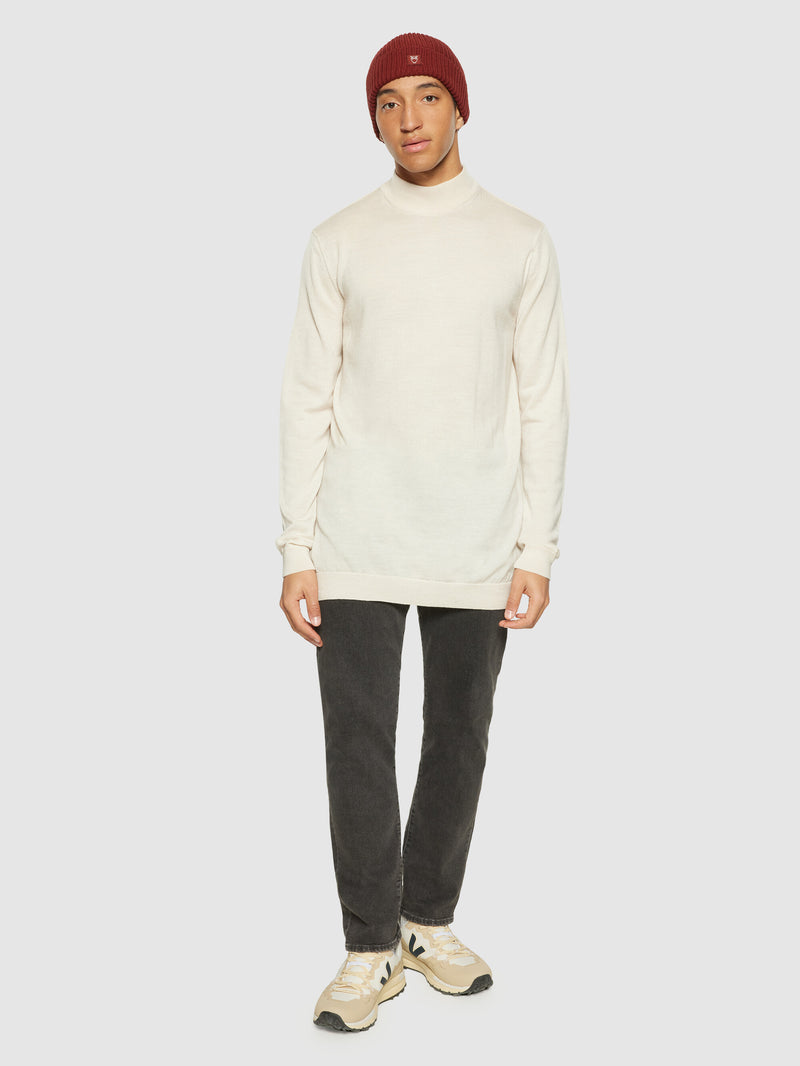 KnowledgeCotton Apparel - UNI Ribbing hat Hats 1478 Fired Brick