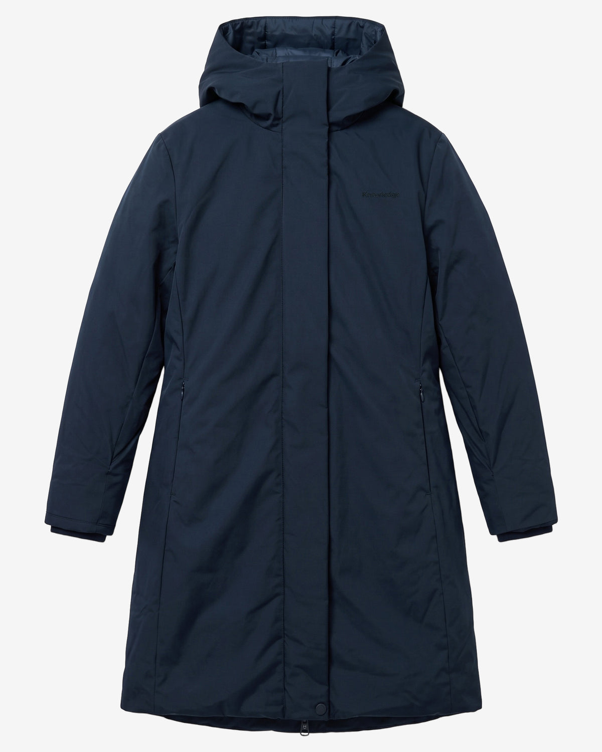KnowledgeCotton Apparel - WMN Soft Shell Parka Jackets 1001 Total Eclipse