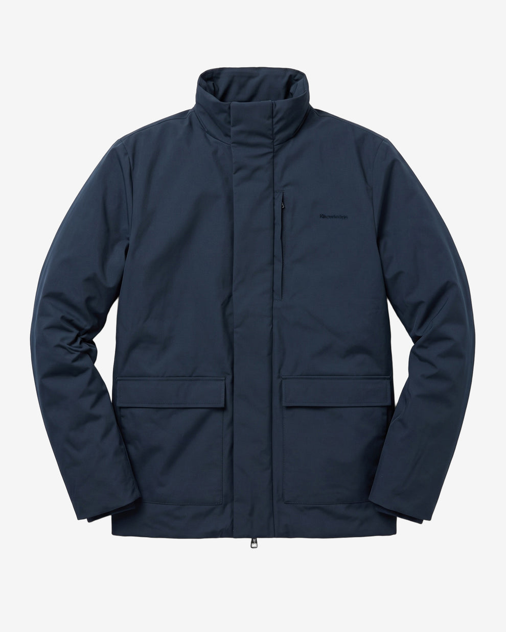 KnowledgeCotton Apparel - MEN Soft shell Jacket Jackets 1001 Total Eclipse