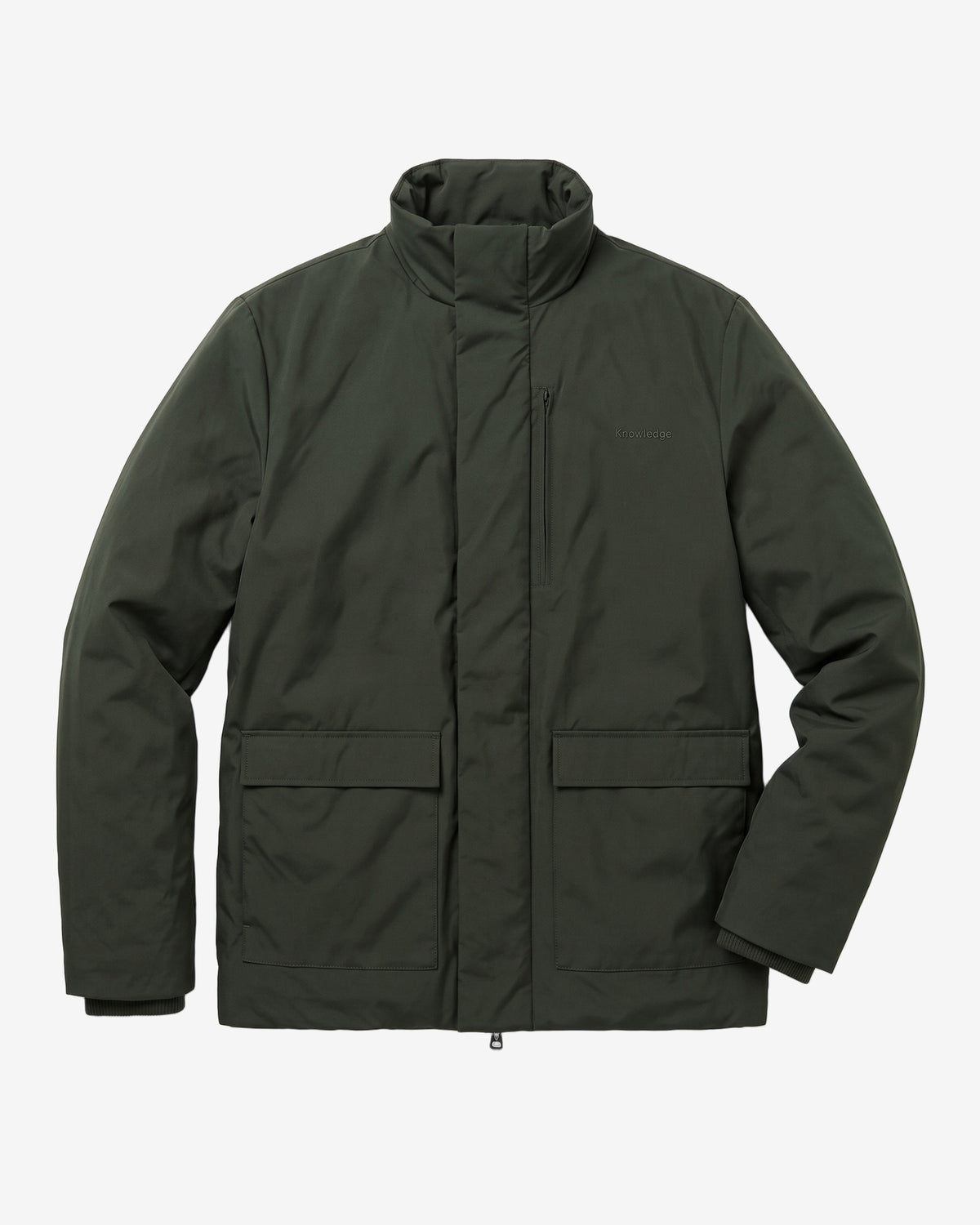 KnowledgeCotton Apparel - MEN Soft shell Jacket Jackets 1090 Forest Night