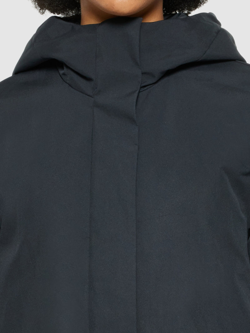 KnowledgeCotton Apparel - WMN Soft shell jacket Jackets 1300 Black Jet
