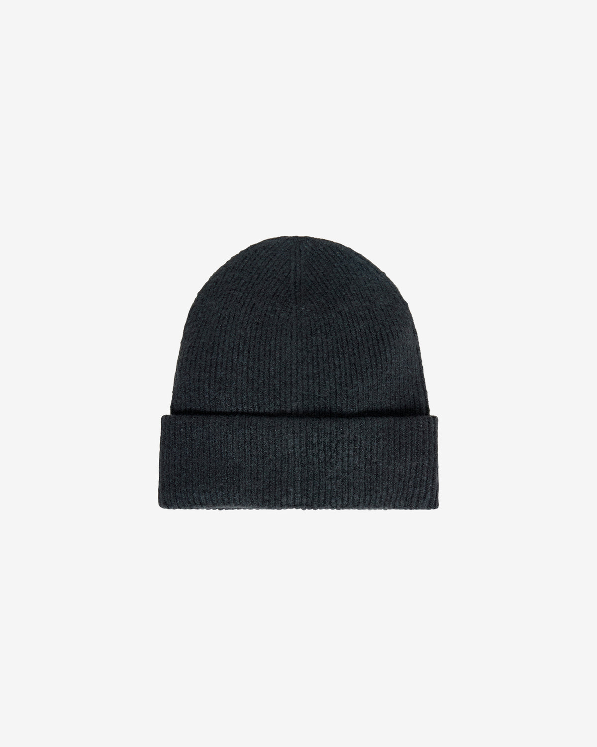 KnowledgeCotton Apparel - UNI Soufflé yarn beanie Hats 1300 Black Jet