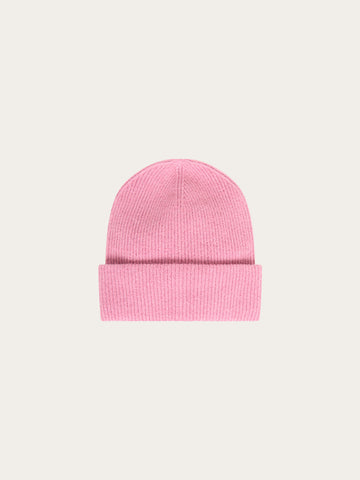 KnowledgeCotton Apparel - UNI Soufflé yarn beanie Hats 1503 Orchid Haze