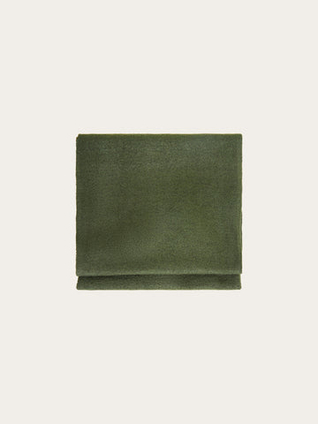 KnowledgeCotton Apparel - UNI Soufflé yarn scarf Scarfs 1090 Forest Night