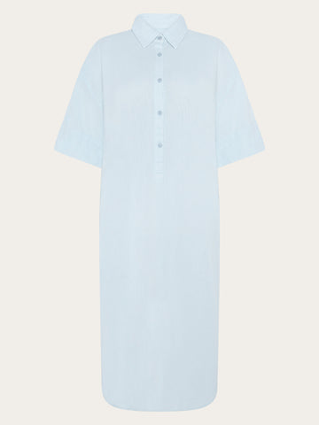 KnowledgeCotton Apparel - WMN Structure shirt dress Dresses 1009 Skyway