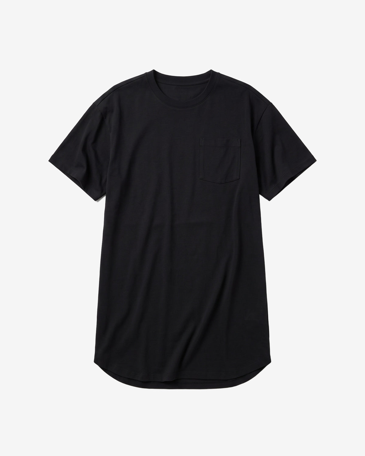 KnowledgeCotton Apparel - WMN T-shirt dress Dresses 1300 Black Jet