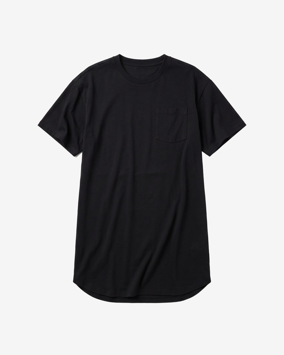KnowledgeCotton Apparel - WMN T-shirt dress Dresses 1300 Black Jet
