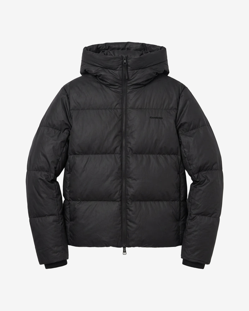 KnowledgeCotton Apparel - MEN Vent 90 puffer jacket Jackets 1300 Black Jet
