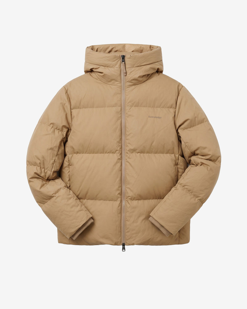 KnowledgeCotton Apparel - MEN Vent 90 puffer jacket Jackets 1336 Kelp melange