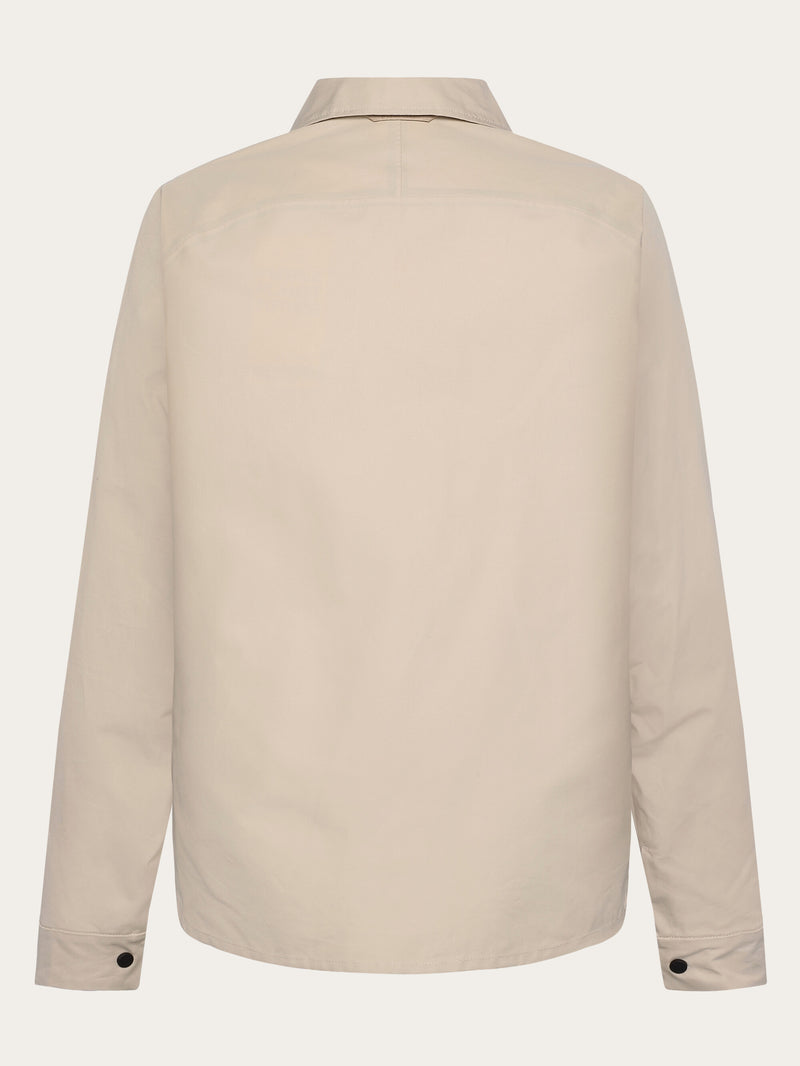 KnowledgeCotton Apparel - WMN Vent Canvas 200 Classic Jacket - GOTS/Vegan Jackets 1228 Light feather gray