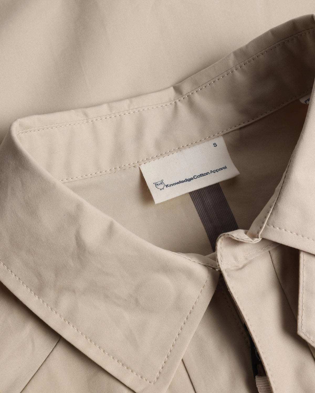 KnowledgeCotton Apparel - WMN Vent canvas 200 jacket Jackets 1228 Light feather gray