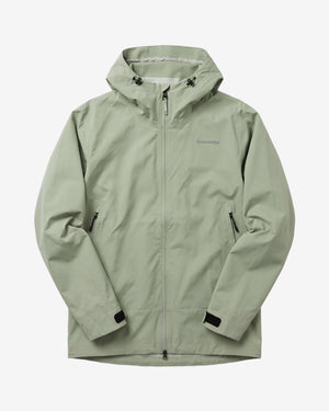 KnowledgeCotton Apparel - MEN Vent canvas 200 shell jacket Jackets 1396 Lily Pad