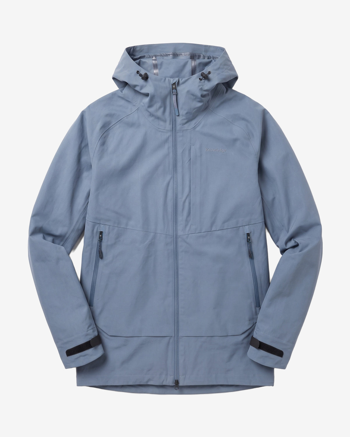 KnowledgeCotton Apparel - MEN Vent canvas 270 shell jacket Jackets 1226 Vintage Indigo