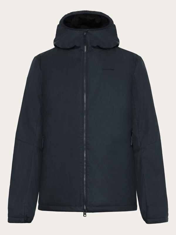 KnowledgeCotton Apparel - MEN Vent ripstop 140 jacket Jackets 1001 Total Eclipse